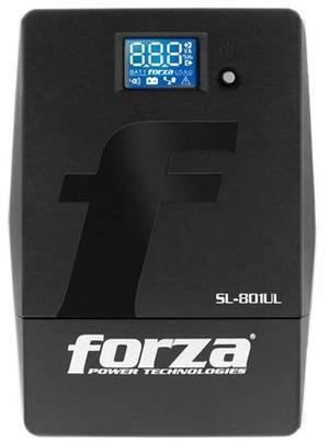 Smart UPS Battery Backup & Surge Protector with 6 Outlets by Forza 800VA (480W) Interactive Surge Protector with Emergency Battery Backup Power Supply and AVR (800VA)