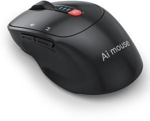 ADREAMER AI GPT Mouse, Voice Input Search, Voice and Word Translation, Form Document Output, Code Generation, SWOT Analysis, AI Drawing, AI Writing, Rechargeable, for Win7/8/10/11 Mac OS.