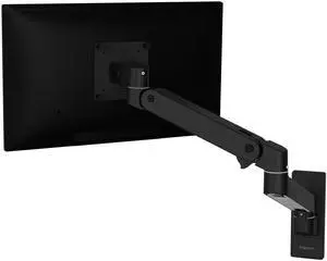 Ergotron  Upgraded LX Pro Premium Single Monitor Arm, VESA Wall Mount  for Monitors Up to 34 Inches, 4 to 22 lbs  Matte Black