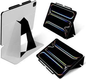 MOFT Folio Case for iPad Air 13 inch (M2/M3) with Detachable Pencil Holder, Protective & Lightweight,Durable MOVAS Material and Comfortable Touch for Browsing,Drawing, Studying, Sidecar, Pepper Mint