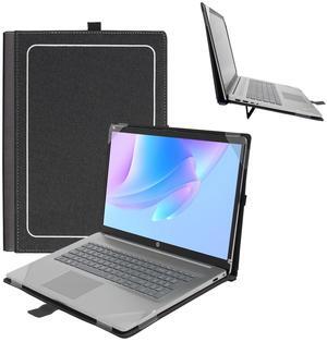 Honeymoon Protective Case Cover for 16 Inch Samsung Galaxy Book 4/3 Pro & Galaxy Book5/4/3 Pro 360 & Galaxy Book 4/3 Ultra[Not fit Galaxy Book4/3 360],Multi-Angle Stand with Heat-Vent,Black