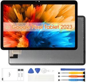 Screen Replacement for Google Pixel Tablet 11" 2023 LCD Display Digitizer Touch Screen Assembly with Repair Tools (Black)