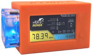Bitaxe NerdMiner S3 Pro 2.4G WiFi USB Crypto Miner with Mini Display and LED Fan