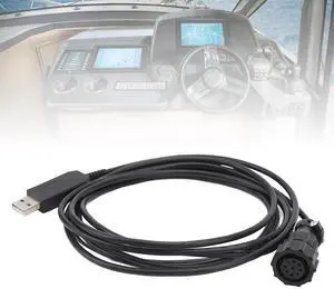 3Meters Marine AIS Plug Cable for Marine Navigation Software, NPC 100 AIS Plug Data Cable, Length AIS Plug USB Data Cable for Showing The Ship for Windows for OS X