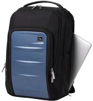 Duravo Venture Full Laptop Backpack, Durable, Sleek, Flight Approved, Fits Up to 17" Laptop, Breathable, Lightweight (Blue, Full)