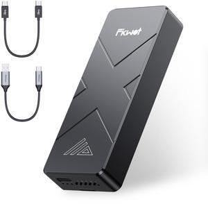 2TB External SSD, USB4 40Gbps Portable SSD 2TB with Cooling Fan, Up to 3700MB/s, External Solid State Drives Compatible with Mac Mini, iPhone 15/16 Series, Tablets, MacBook, iPad, iMac, etc(FP110)
