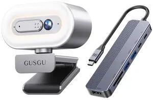 G920 2K Webcam & USB-C Hub (7-in-1)