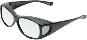 Medspex Fl011 Photochromic Transition Glasses Black/Blue Therapeutic Color Therapy Light Sensitivity Unisex Chromotherapy
