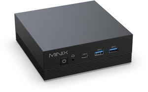 MINIX Z150-Aero Mini PC, Intel N150 (Upgraded N100), 16GB DDR4, 512GB PCIe 3.0 NVMe SSD Micro Mini Computer, 4K Triple Display/1GB+2.5G Dual LAN/USB-C/WiFi 5/BT5.1/Vesa Mount/Auto Power On