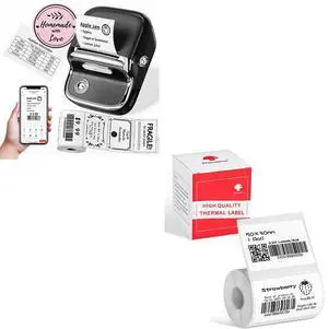 Phomemo M150 Label Maker with 2 Tapes