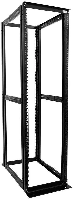 Raising Electronics Server Rack 4 Post Open Rack Frame Rack Enclosure 19 Inch Adjustable Depth Aluminum (42U,82Inch Height)