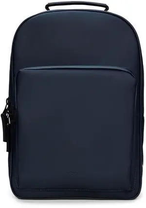 RAINS Large Book Daypack, Backpack, Laptop Bag, Waterproof, 2 Year Warranty, Navy