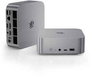 Beelink SER8 Mini PC, AMD Ryzen 7 8745HS(8C/16T, up to 4.9GHz), 32GB DDR5 RAM 1TB PCle4.0 SSD, SER8 Mini Computer Support 4K@144Hz, Tirple Display, HDMI+DP, WiFi6, BT5.2, USB4