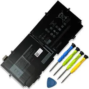Mobik 52TWH Laptop Battery Compatible with Dell XPS 13 7390 2-in-1 Series Notebook P103G P103G001 P103G002 MM6M8 0MM6M8 XX3T7 0XX3T7 7.6V 6375mAh 4Cell