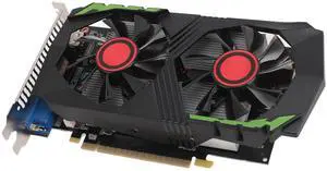 Zunate 4GB GDDR5 GTX750Ti GPU, 128Bit Gaming Graphics Card, GPU Video Card with Stable Performance, HDMI DVI VGA Interface for PC