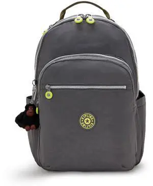 Kipling Women's Seoul 15" Laptop Backpack, Durable, Roomy with Padded Shoulder Straps, Built-In Protective Sleeve