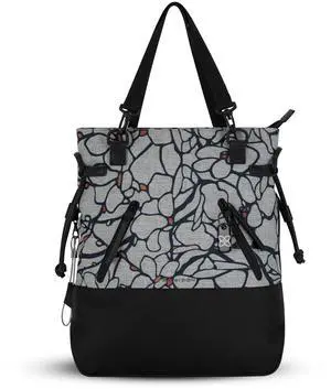 Sherpani Tempest, Anti-Theft Convertible Backpack, Teacher Tote Bag, Travel Backpack for Women, Fits 15 Inch Laptop (No Sleeve) (Sakura)