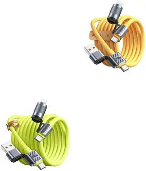 Jixivor 2 Pack USB C to Lightning Cable 5FT 240W+60W
