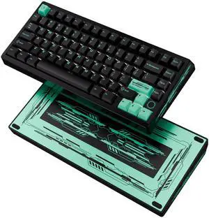 BOOG75 75% Gaming Keyboard with GATERON KS-37B Magnetic Switches, Rapid Trigger Toggle Hall Effect Keyboard, Hot Swappable, Gasket Mount Wired Custom Aluminum HE Key Board for Laptop PC (Black)