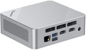 MINISFORUM Mini PC UN150P,Intel Twin Lake N150,16 GB DDR4 512GB M.2 2280 PCIe/SATA SSD + 2.5" SATA + TF Solt,USB3.2 (PD & DP),2*HDMI,2.5G RJ45, WiFi6