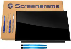 SCREENARAMA New Screen Replacement for HP 15-EF0023DX 9YF67UA, HD 1366x768, OnCell Touch, LCD LED Display with Tools