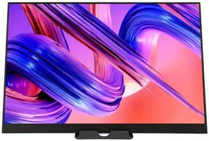 16 Inch Portable Monitor, 2.5K 2560x1600 16:10 144HZ Dual Speakers Second External Monitor for Laptop, Monitor with Type C 3.5mm Mini, Volume Adjustment & Menu Settings