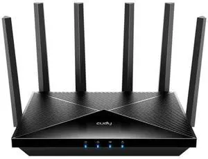 Cudy BE6500 WiFi 7 Router Dual Band Gigabit Gaming Router, 6500Mbps, VPN Client and Server, Cudy APP Control, Broadcom 2 GHz Quad-Core CPU, WR6500