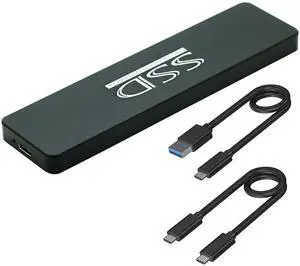 Sintech USB 3.2 External Case,USB Type C Enclosure,Compatible with 28Pin MacBook Air(Mid 2013-2016) and PRO(Late 2013 - Mid 2015) SSD,Support nVME with ST-NGFF2013 (Black)