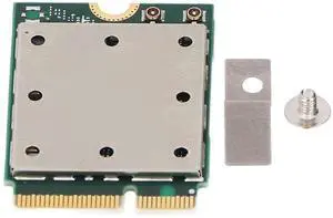 Wire Less Network Card Module, QCNCM865 Wire Less Card 2.4G 5G 6Ghz Triple Band M.2 Bluetooth 5.3 WiFi7 5.8Gbps Wire Less Network Adapter Card Module for Win 11