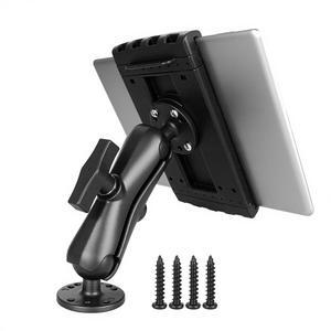 VINmounts Aluminum Heavy Duty Tablet Mount for Truck, Drill Base Tablet Holder for Car, Compatible with 7.5''-10.2'' Tablets/iPad, iPad Car Mount for Truck, Boat, Dashboard.