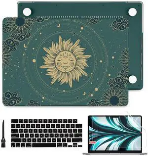 Batianda Case for New MacBook Pro 16 inch 2024 M4 2023 2021 Release Model A3403/A2991 with M3 M2 M1 Pro/Max Chip,3D Designed Hard Shell with Keyboard Cover & Screen Protector, Sun Goddess