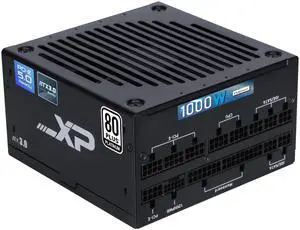 SAMA PC Power Supply, XP1000W Fully Modular PSU Platinum 80+, 12VHPWR PSU, ATX3.0&PCIE5.0 Gaming PSU, 120mm Silent FDB Fan, 1000W PSU Supply for 3090Ti 4070Ti 4080 4090