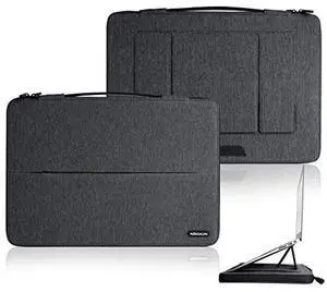 Nillkin 360deg Protective Laptop Sleeve Case 13 to 13.3 13.5 inch Laptop Sleeve with Handle for MacBook (13-14 inch, Black)