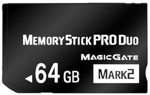 Mark2 Original 64GB High Speed Memory Stick Pro Duo 64gb Cards PSP Game Camera Memory Card