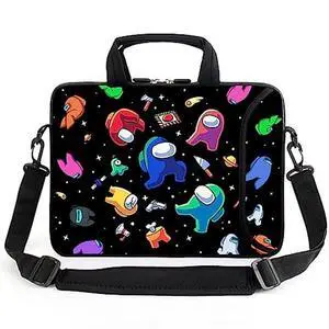 ARIYIDA 15" laptop sleeve laptop bag chromebook case adjustable shoulder strap with handle accessory pocket for men women (RYD-15-3)