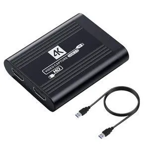 CY HDMI Capture Card 4K Video Live Streaming USB Data for Camera Game Set-Top Box Recording Computer DVD