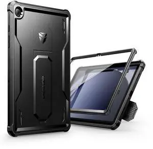 Dexnor Case for Samsung Galaxy Tab A9 Plus 2023, [Built-in Screen Protector & Kickstand] Heavy Duty Shockproof Full Body Protective Tablet Cover for Galaxy Tab A9+ 11 Inch,Black