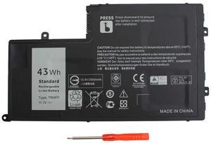 43WH TRHFF Replacement Dell Inspiron 5547 5548 Laptop Battery Inspiron 15 15-5547 15-5548 5545 5542 5447 5445 5448 i5547-3750sLV Latitude 14-3450 15-3550 0PD19 1V2F6 P51G P39F P49G Batteries.