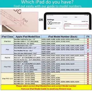 DuraSafe Cases for iPad 7th 8th 9th Gen 2019/2020 / 2021-10.2 Inch [iPad 9 8 7 ] A2602 A2270 A2197 MW762LL/A MW742LL/A MYLC2LL/A MYL92LL/A MK2K3LL/A Printed PU Leather Folio Cover - Birds & Flowers