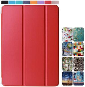 DuraSafe Cases for iPad 10.5 Inch Air 3 [ Air 3rd 2019 ] Generation MUUL2LL/A MUUK2LL/A MUUJ2LL/A MUUT2LL/A MUUR2LL/A MUUQ2LL/A Lightweight Smart Adjustable Stand Feature Sleek Design Flip Case - Red