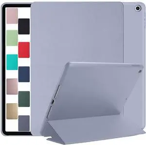 DuraSafe Cases for iPad 9.7 inch Air 2 Gen 2014 Case A1566 MGLW2LL/A MGL12LL/A MH0W2LL/A A1567 MGKM2LL/A MH182LL/A MGKL2LL/A MGTY2LL/A MH1J2LL/A MGTX2LL/A MH2V2LL/A MH2W2LL/A MH2U2LL/A - Purple
