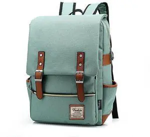 Slim Laptop Backpack for Women, Fashion Travel Rucksack College School Bookbag