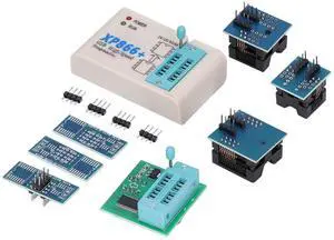 SPI FLASH EEPROM BIOS Chip USB Programmer Kit, Fast Reading Writing Speed, Automatic Functions, Suitable for Color TVs, DVDs