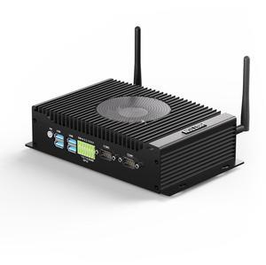 HISTTON Industrial Mini PC Windows 11 Pro, Core i5-10210U DDR4 16GB 512GB M.2 SSD, Mini Computers Dual HD+DP 4K Triple Display, WiFi 5/BT4.2/USB3.0/RS232/485 COM, Mini Desktop Support Linux/Ubuntu
