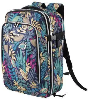 Personal Item Travel Carry On Luggage Backpack for Women Men Flight Approved Casual Weekender Laptop Bag for College Business Outdoors Hiking Water Resistant Lightweight Daypack with USB Charging Port