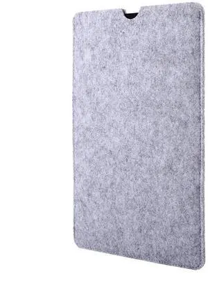 Ichiias Felt Laptop Sleeve Case Bag Pouch + Mouse Pad for Macbooks Air Pro Retina(13inch-Grey)