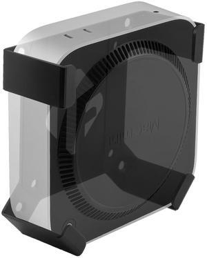 Mac Mini M4 Pro Mount, IFCASE Behind Monitor, Under Desk, Wall Mount Stand for Mac Mini M4/M4 Pro 2024 Compatible VESA Holder with Anti-Scratch Pad (Black, 2 Pack)
