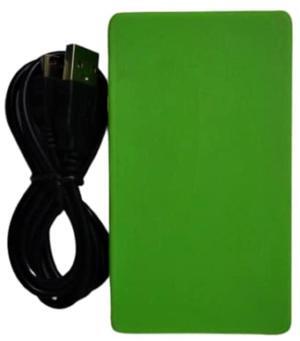 Model 4210N USB Powered 13.56MHz NFC Reader Writer. Reads and Writes MIFARE 1k, 4k, Desfire, Ultralight, Sony Felica, NTag. Includes 1 Ultralight tag., 4 1/8 inch x2 3/8 inch x3/4 inch (105x60x19mm)