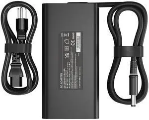 240W Laptop Charger Compatible with Dell Precision 7780 7770 7680 7670 Alienware 15 17 M15 M17 X15 X16 X17 Power Supply Cord 240W Watt Barrel 7.4mm tip AC Power Adapter