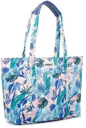 Kinmac Women's Laptop Tote Bag Top Handle Handbag Work Bag for Laptop Computer Up to 15 inch (Sea Grass)